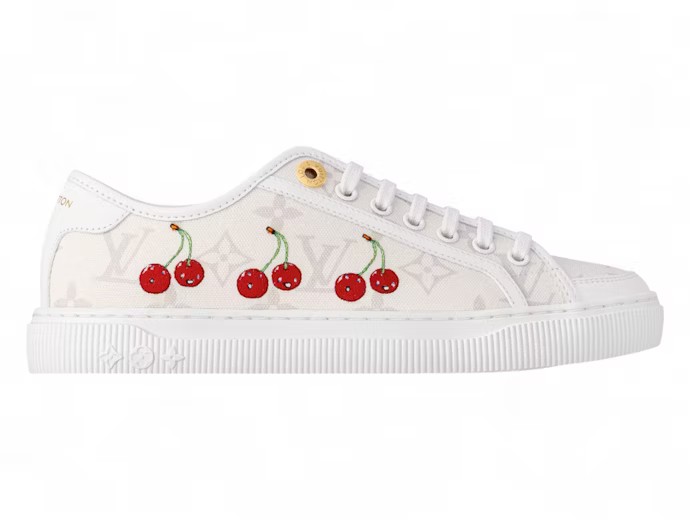 Louis Vuitton Cherry LV Lagoon Sneaker x Takashi Murakami White
