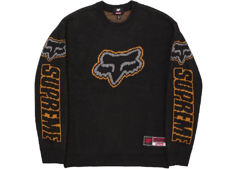 Supreme Fox Racing Sweater Black