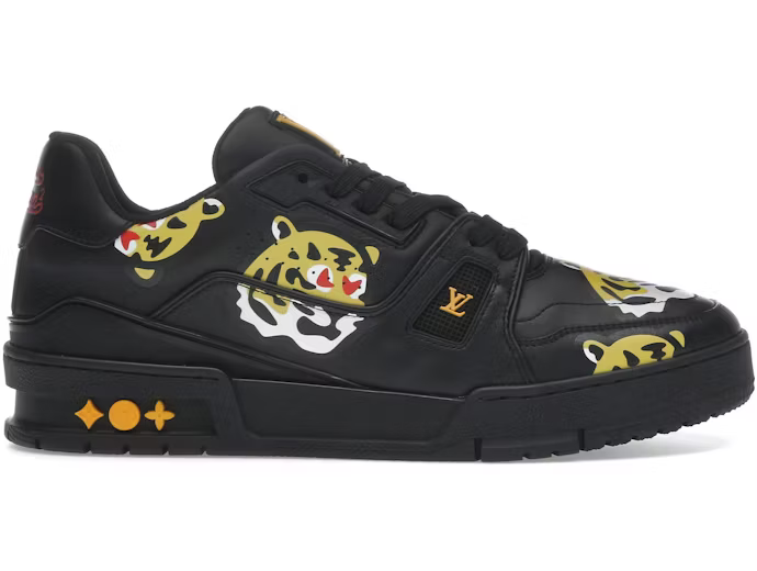 Louis Vuitton Trainer Nigo Black Tiger