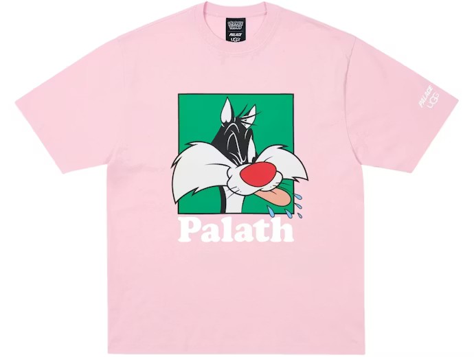 Palace x UGG Looney Tunes T-Shirt Pink
