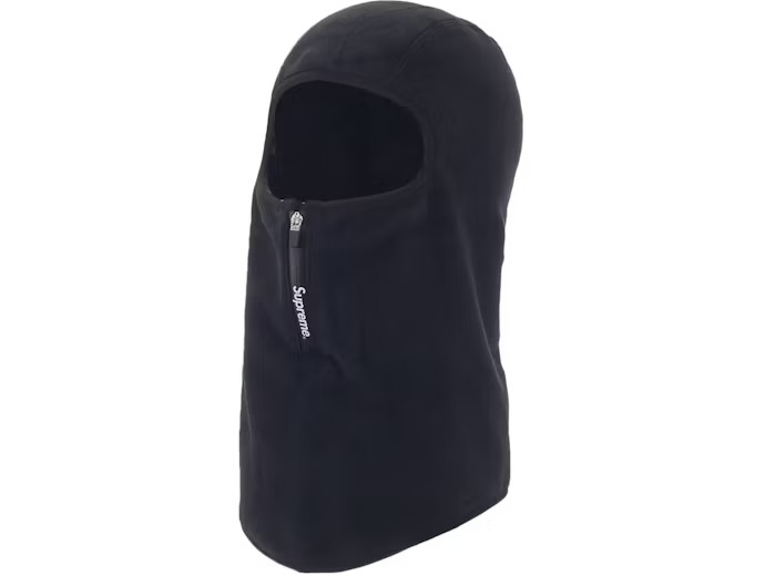Supreme Polartec Zip Balaclava Black