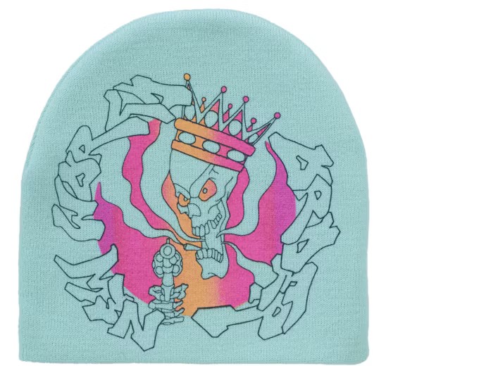 Supreme New World Order Beanie Light Teal
