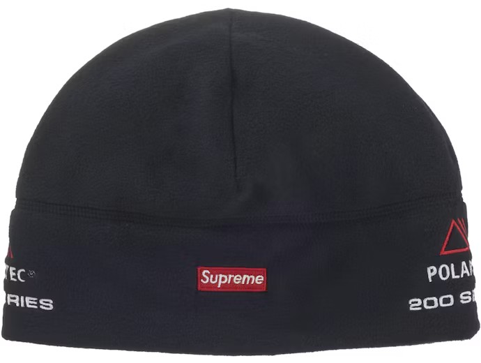 Supreme Polartec Sport Beanie (FW25) Black