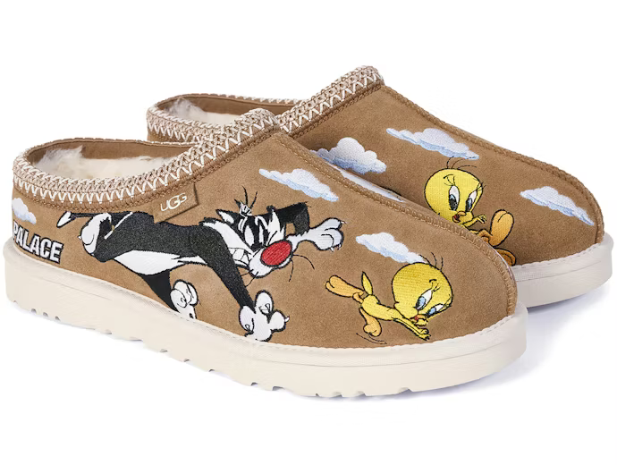 UGG x Palace x Looney Tunes Chestnut Tasman Slipper