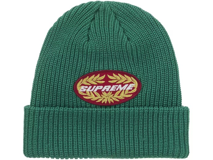 Supreme Terminal Beanie Green One Size
