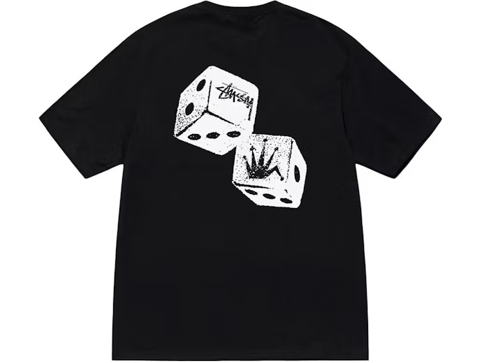 Stussy Shakers Tee Black