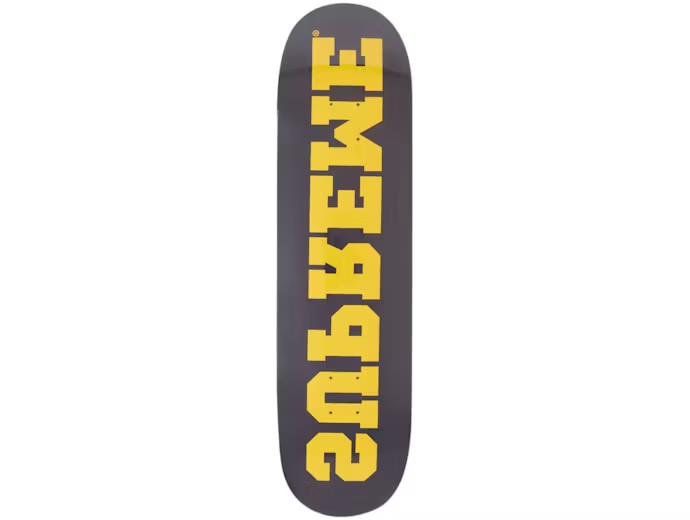 Supreme Reverse Collegiate Skateboard