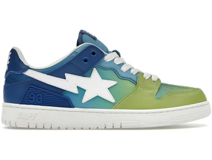 Bapesta Blue Green