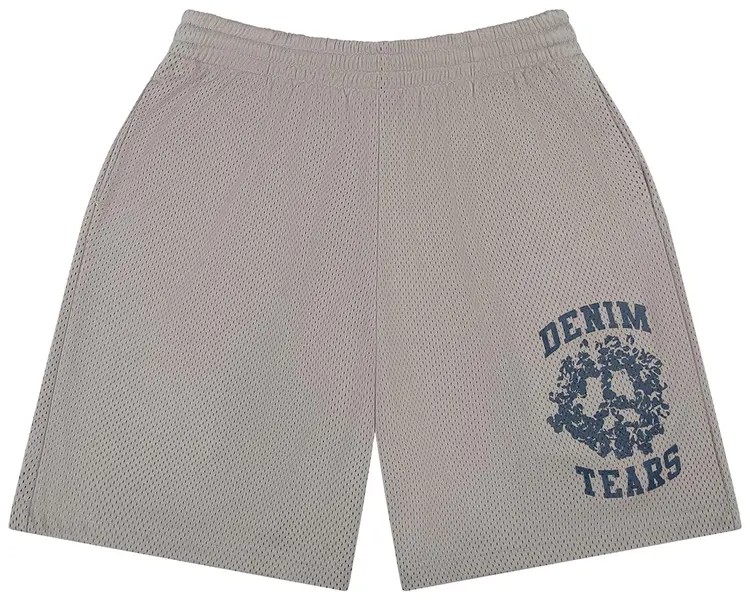 Denim Tears University Mesh Shorts Grey