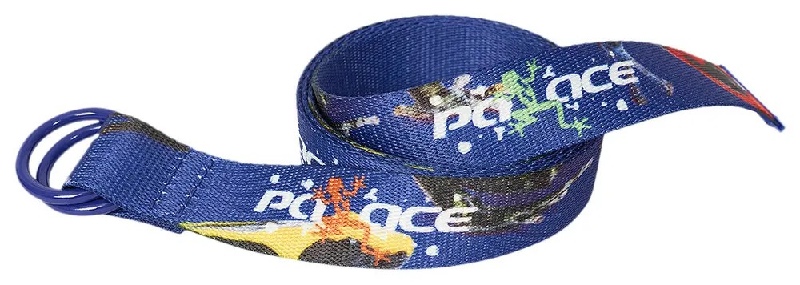 Palace Frogger Belt 'Blue/Multicolor’