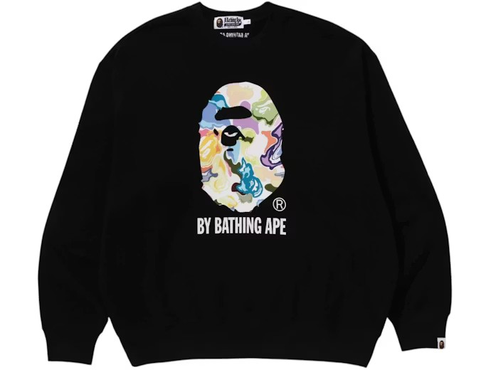 BAPE Art Camo By Bathing Ape Relaxed Fit Crewneck Sweatshirt