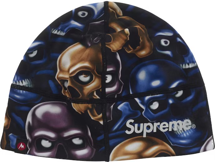 Supreme Marmot Skull Pile Beanie One Size