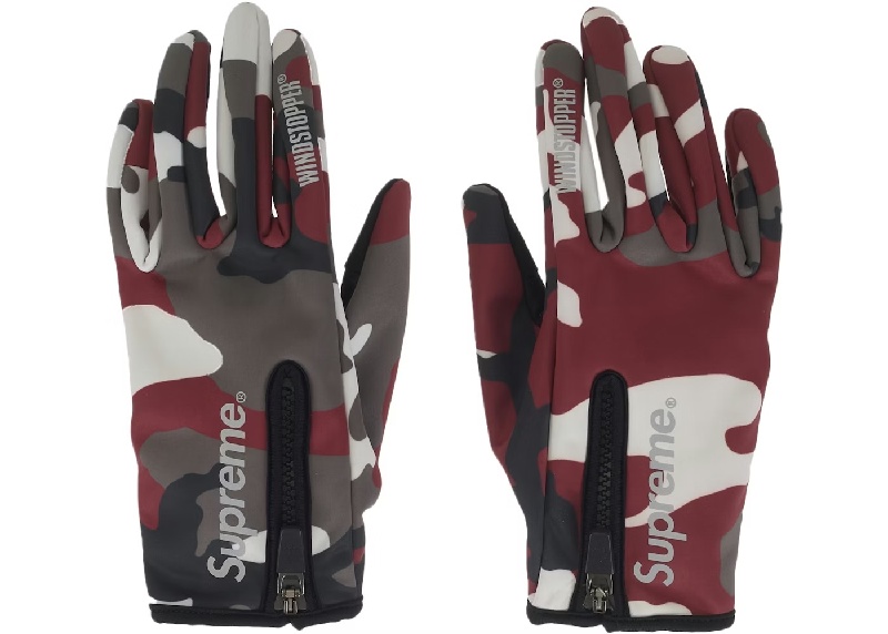 Supreme WINDSTOPPER Zip Gloves