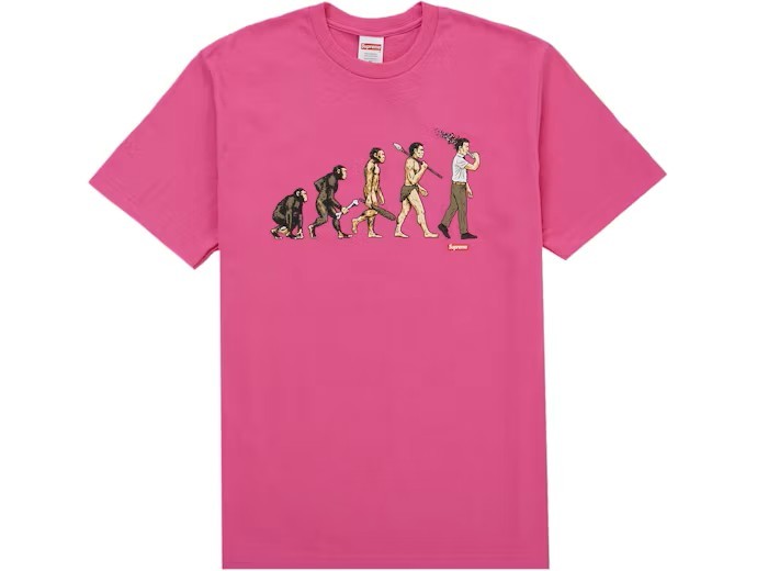 Supreme Evolution Tee Pink