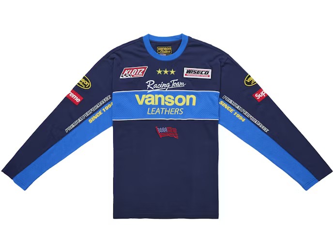 Supreme Vanson Leathers L/S Top