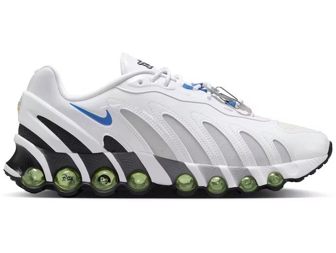 Nike Air Max Dn8 Patta White Metallic Silver