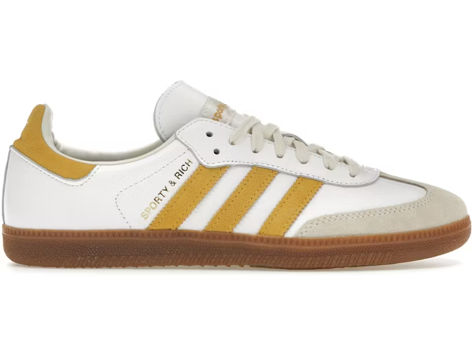 Adidas Samba Sporty & Rich White Gold