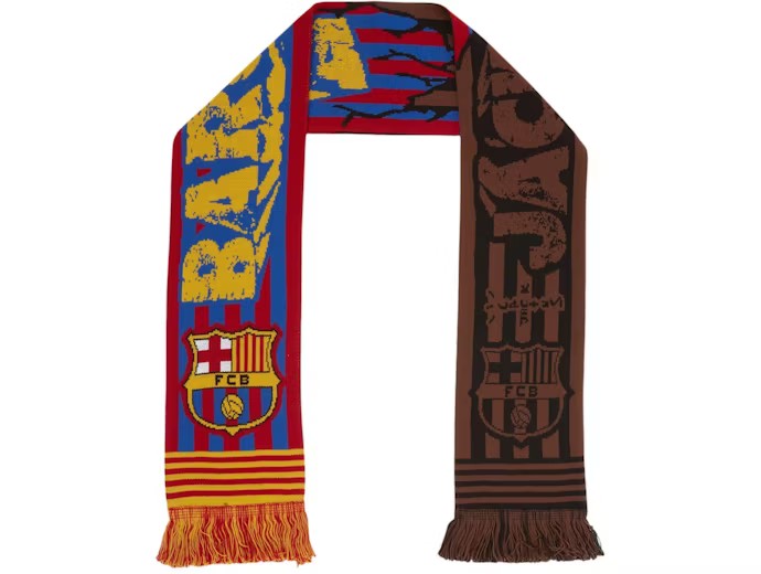 Cactus Jack x FC Barcelona Football Club Scarf
