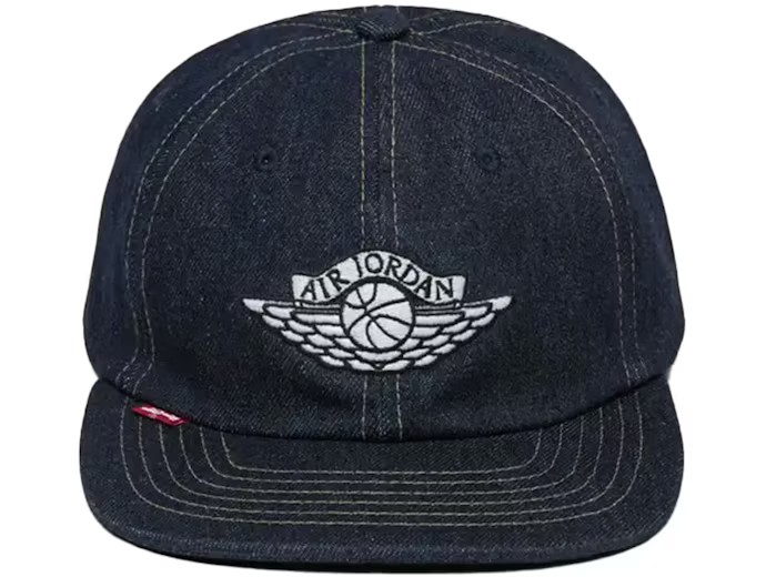 Nike Jordan x Levi’s Denim Cap Rigid Rinse Blue