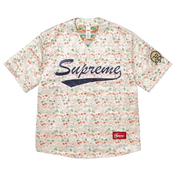 Supreme Kimono Baseball Jersey White