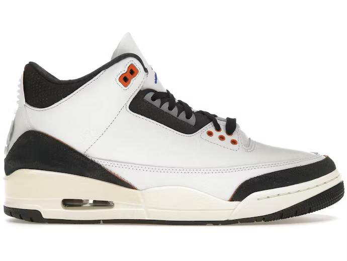 Air Jordan 3 Retro Quai 54 white
