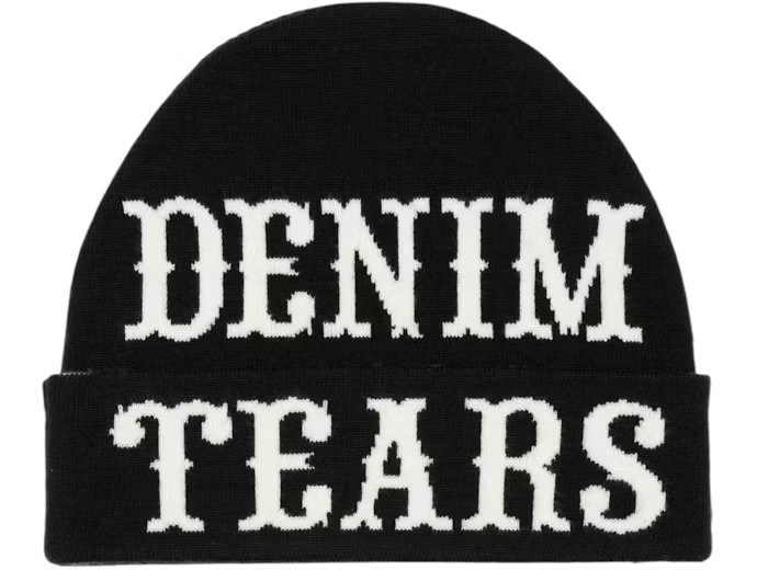 Denim Tears x New York Yankees Beanie Black