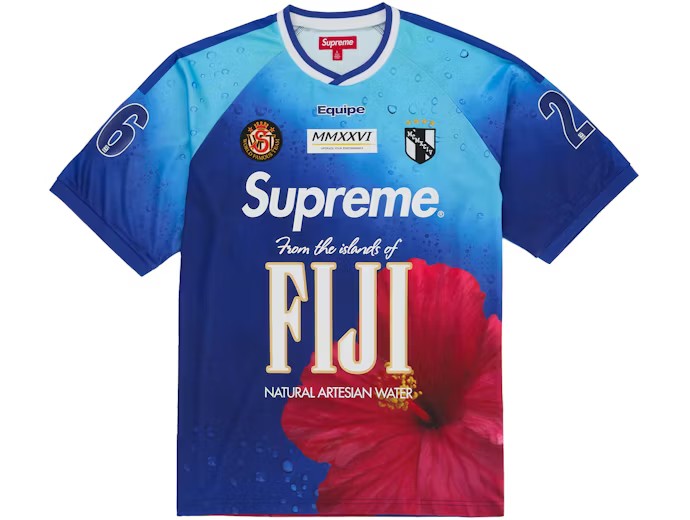 Supreme Fiji Soccer Jersey Multicolor