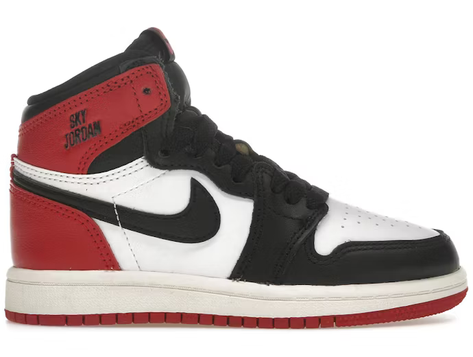 Air Jordan 1 Retro High Og (PS) Black Toe