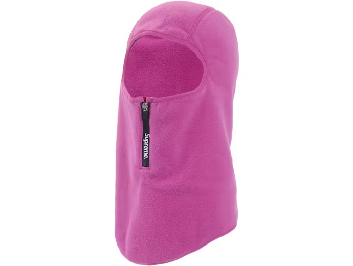 Supreme Polartec Zip Balaclava Pink