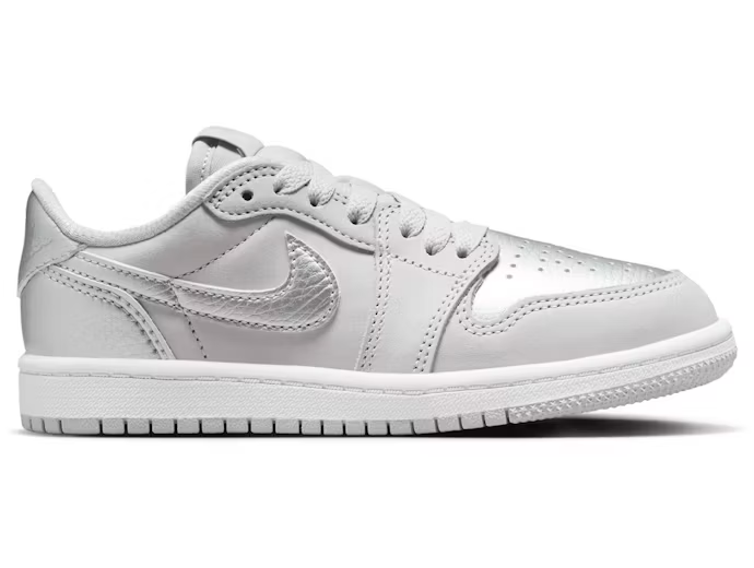 Air Jordan 1 Low OG Metalic Silver (PS)
