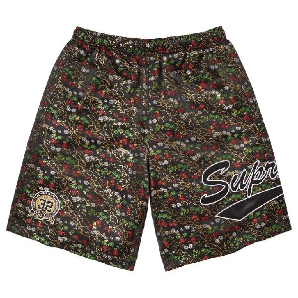 Supreme Kimono Baseball Shorts Black