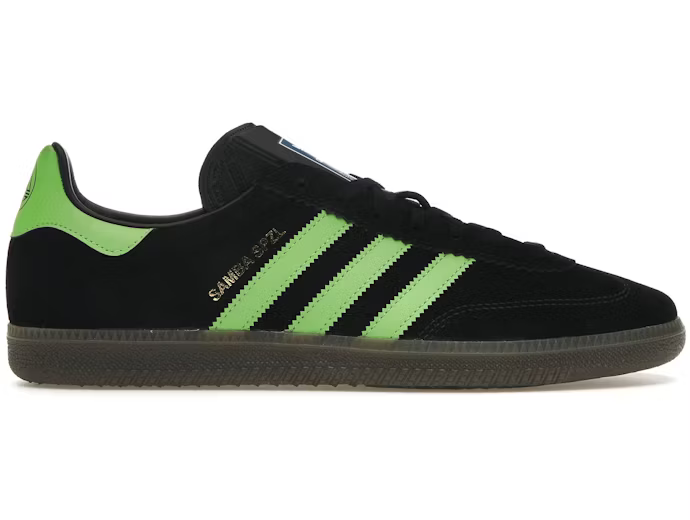 Adidas Samba Deco SPZL Lucid Black Lime