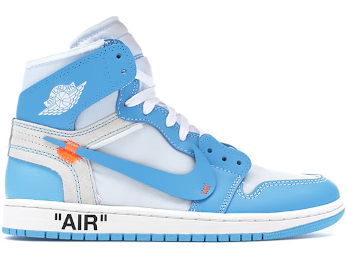 Air Jordan 1 Retro High  Off-White University Blue