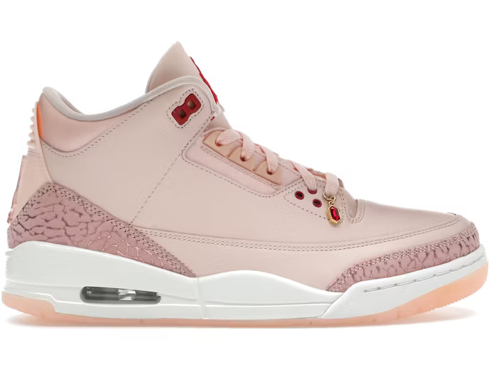 Air Jordan 3 Retro Vday Washed Coral