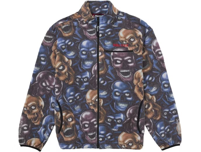 Supreme Marmot Fleece Jacket Multicolor