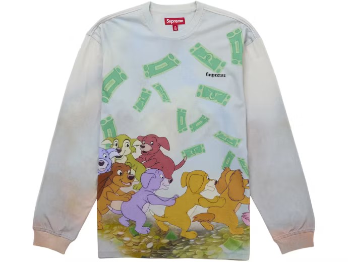 Supreme All Dogs Go To Heaven L/S Top DAY